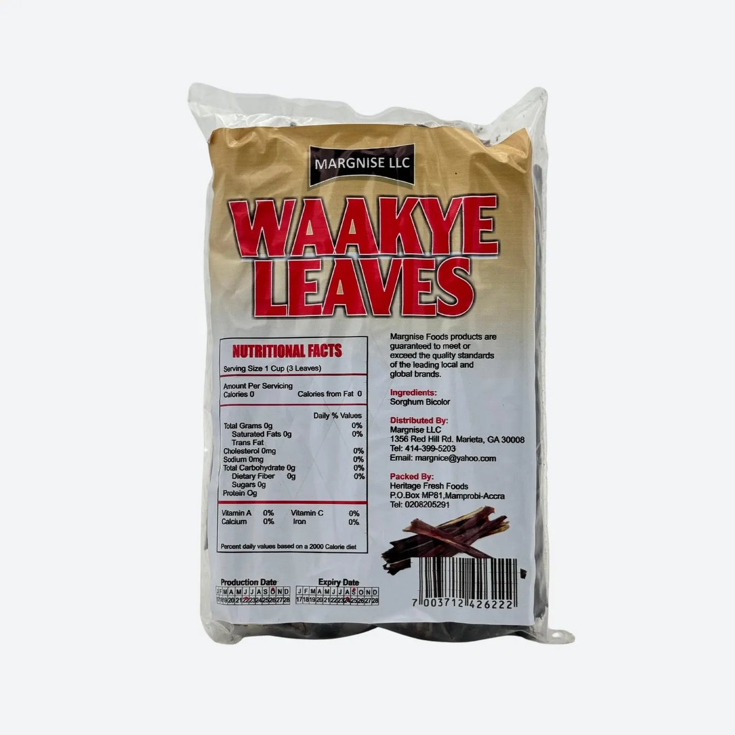 Marganise Waakye Leaves