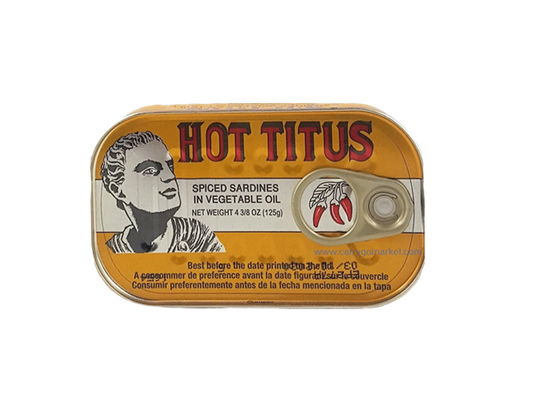 Titus Hot Sardines