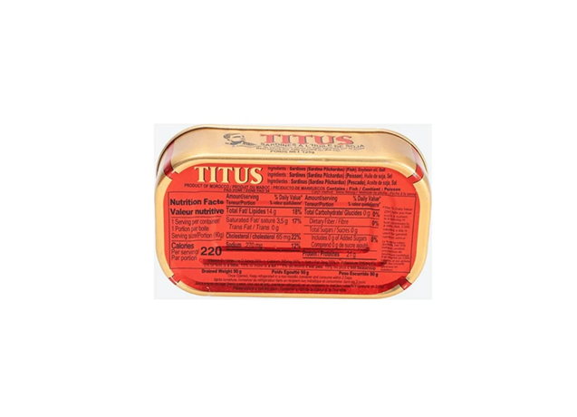 Titus Sardines Regular